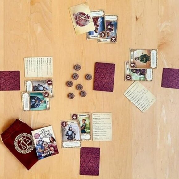 NEW SEALED BOX Love Letter Card Game Renaissance Strategy Deduction - Ages 10+ - Picture 5 of 5